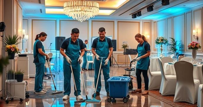 Event and post-event commercial cleaning in Los Angeles